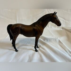 Vintage Breyer Traditional Horse Trakehner #54 Matte Bay 1979-1984 w/Breed Brand